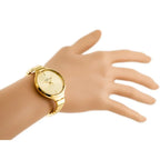 Jordan Kerr női karóra, arany, MIYOTA kvarc, WR30, 34 mm