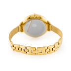 Bisset BSBE93 női kvarc karóra, PVD arany acél szíj, 38 mm, WR30, ezüst számlap