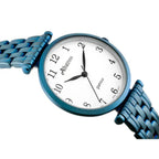Női karóra Albatross Glamour, kék/fehér, kvarc, acél, WR30, 28 mm