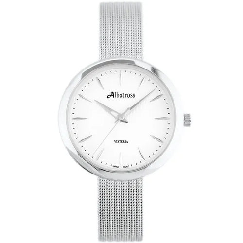 Albatross ABBC20 női karóra, ezüst, rozsdamentes acél szíj, Miyota kvarc, WR30