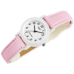 Casio női karóra, kvarc, 25 mm, rózsaszín bőrszíj, WR30, díszdobozzal