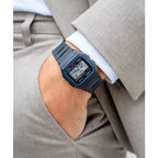 Casio F-91W-1YER férfi digitális karóra, fekete, WR30, stopper, ébresztő