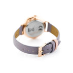 Jordan Kerr női kvarc karóra, 33 mm, rózsaarany tok, lila bőrszíj