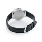 Casio LTP-V004L-1A női karóra, fekete számlap, bőrszíj, WR30, dátum