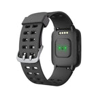 Jordan Kerr Active uniszex okosóra fekete, 1,3'' IPS, 5 ATM, fém szíj