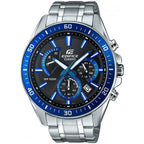Casio Edifice EFR-552D-1A2 férfi kronográf óra, acél, WR100, fekete számlap