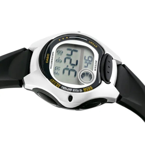 Casio LW-200-1A gyerek digitális óra, WR50, fekete szíj