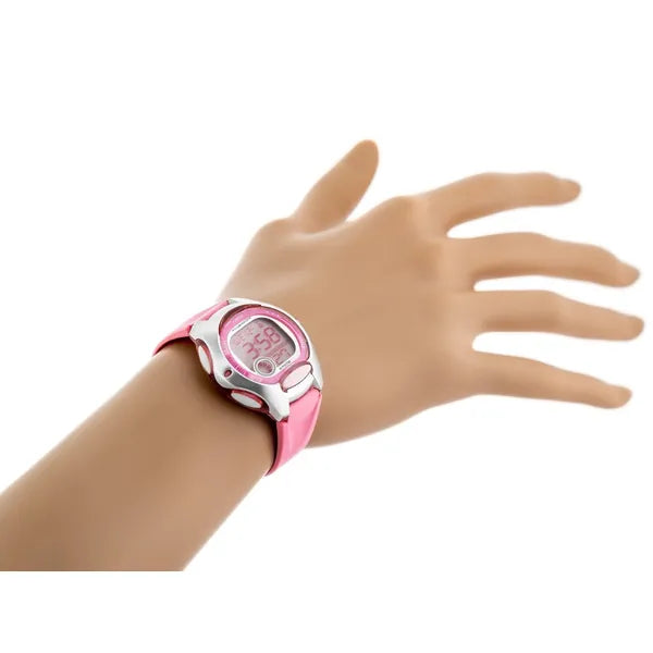 Casio LW-200-4B gyerek digitális karóra, rózsaszín, WR50 + díszdoboz