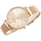 G. Rossi női karóra, rosegold, 38 mm, kvarc Miyota, WR30 + doboz