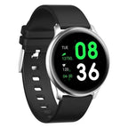 G. Rossi SW010-5 unisex okosóra, 1,3'' TFT, IP67, BT 4.0, fekete/ezüst