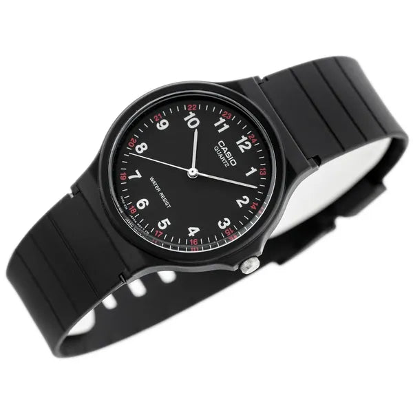 Casio férfi karóra MQ-24-1BLDF, fekete, kvarc, WR30, 35 mm