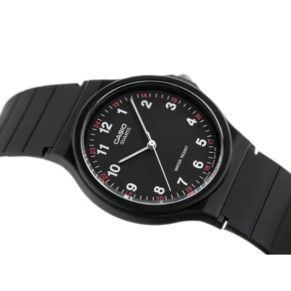 Casio férfi karóra MQ-24-1BLDF, fekete, kvarc, WR30, 35 mm