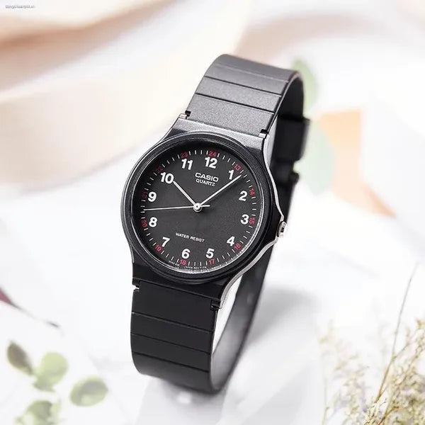 Casio férfi karóra MQ-24-1BLDF, fekete, kvarc, WR30, 35 mm