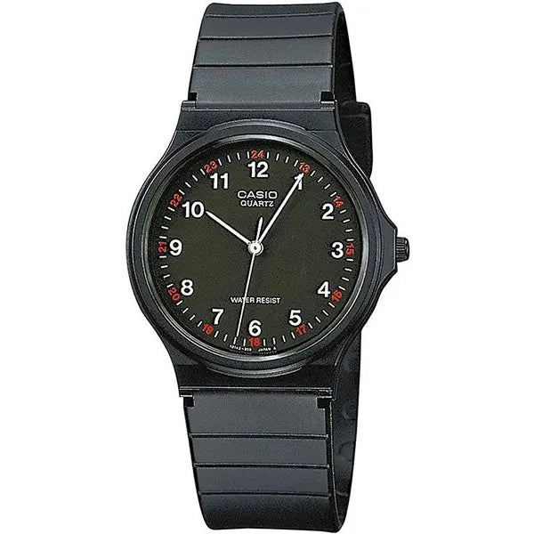 Casio férfi karóra MQ-24-1BLDF, fekete, kvarc, WR30, 35 mm