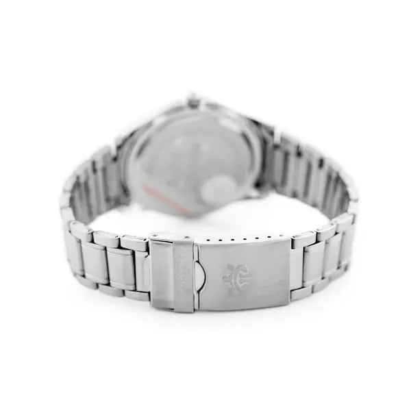 Perfect férfi karóra, Miyota kvarc, ezüst fémszíj, 42 mm, WR30