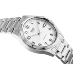 Casio MTP-1183A-7B férfi karóra, acél szíj, fehér számlap, 39 mm, WR30
