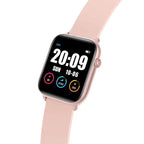 G. Rossi női okosóra SW013-1, 1.3" TFT, IP68, rózsaarany, rózsaszín 20 mm szíj