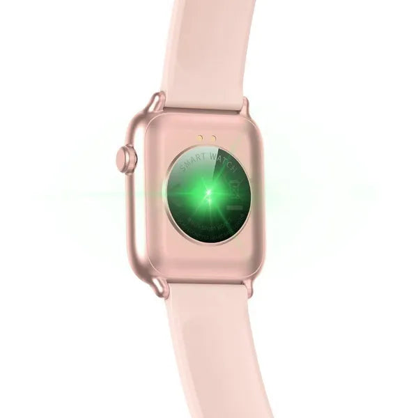 G. Rossi női okosóra SW013-1, 1.3" TFT, IP68, rózsaarany, rózsaszín 20 mm szíj