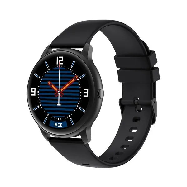 G. Rossi SW015-1 uniszex okosóra, fekete, 1.28'' HD, BT 5.0, IP68
