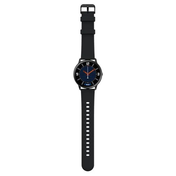 G. Rossi SW015-1 uniszex okosóra, fekete, 1.28'' HD, BT 5.0, IP68