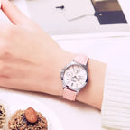 Casio LTP-V300L-4A női analóg karóra, rózsaszín bőr szíj, 32 mm, WR30, kvarc