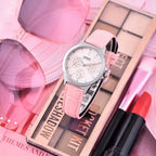 Casio LTP-V300L-4A női analóg karóra, rózsaszín bőr szíj, 32 mm, WR30, kvarc