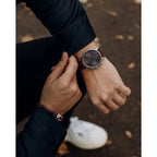 Tommy Hilfiger férfi karóra Daniel 1710416, barna bőr, WR50, 44 mm