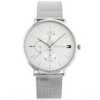 Tommy Hilfiger Jenna 1781942 női karóra, ezüst, 38 mm, acél, 3 ATM