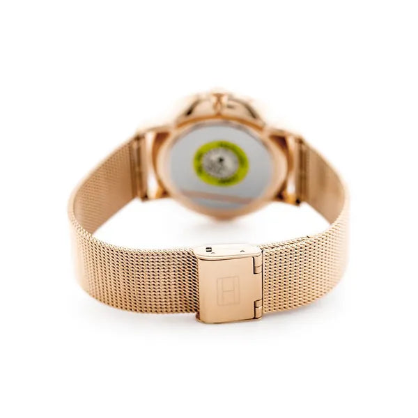 Tommy Hilfiger Jenna 1781944 női karóra, rozéarany, acél, 38 mm, kvarc