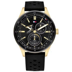 Tommy Hilfiger Austin 1791636 férfi karóra, 44 mm, fekete/arany, WR50, kvarc