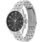 Tommy Hilfiger férfi karóra 1791707, fekete számlap, acél szíj, dátum, WR50
