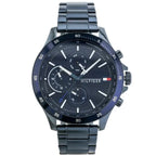 Tommy Hilfiger 1791720 férfi karóra – kék, acél szíj, kvarc, WR50, ásványi üveg