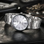 Casio MTP-V005D-7B férfi karóra, ezüst, rozsdamentes acél, WR30