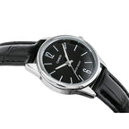Casio LTP-V005L-1B női karóra, kvarc, fekete bőr szíj, 28 mm, WR30