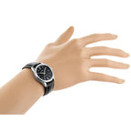Casio LTP-V005L-1B női karóra, kvarc, fekete bőr szíj, 28 mm, WR30