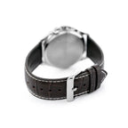 Casio MTP-1374L-7A1V férfi karóra, 44 mm, barna bőr, bézs számlap, WR50, kvarc