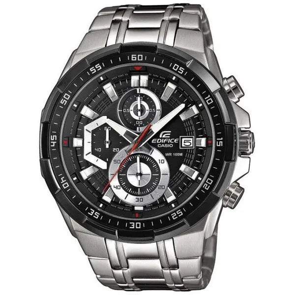 Casio Edifice EFR-539D-1A férfi kronográf karóra, kvarc, 10 ATM, acél