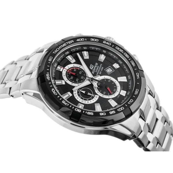 Casio Edifice EFR-539D-1A férfi kronográf karóra, kvarc, 10 ATM, acél