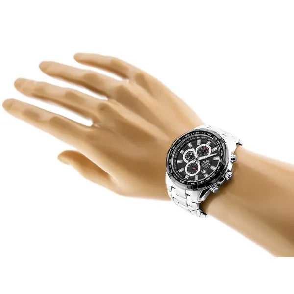 Casio Edifice EFR-539D-1A férfi kronográf karóra, kvarc, 10 ATM, acél