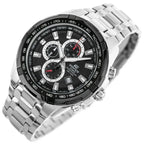 Casio Edifice EFR-539D-1A férfi kronográf karóra, kvarc, 10 ATM, acél