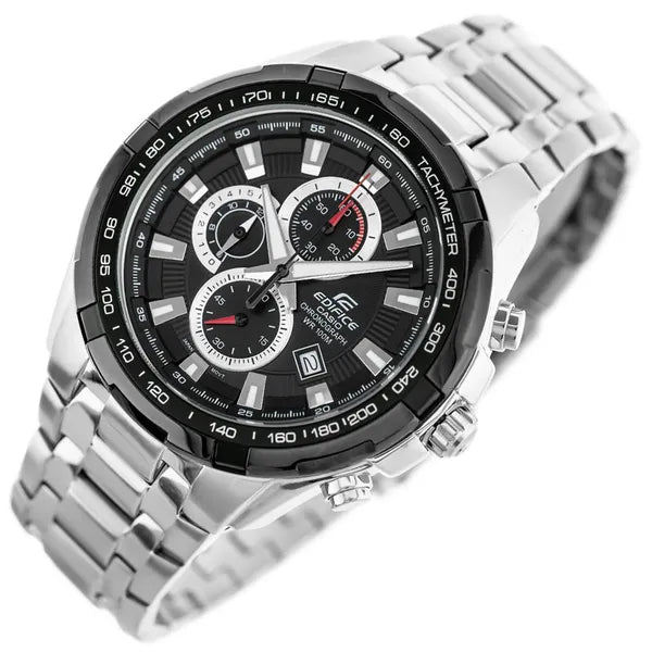 Casio Edifice EFR-539D-1A férfi kronográf karóra, kvarc, 10 ATM, acél