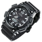 Casio AQ-S810W-1AV férfi karóra, analóg-digitális, Tough Solar, WR100, fekete
