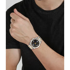 Casio MTP-1314SG-1AVDF férfi karóra, 43 mm, acél, WR50, fekete számlap