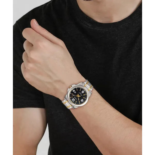 Casio MTP-1314SG-1AVDF férfi karóra, 43 mm, acél, WR50, fekete számlap