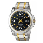 Casio MTP-1314SG-1AVDF férfi karóra, 43 mm, acél, WR50, fekete számlap