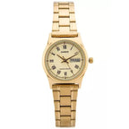 Casio LTP-V006G-9BUDF női karóra, arany, acél szíj, dátum, WR30