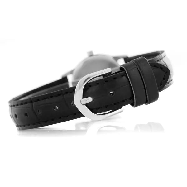 Casio LTP-V002L-7BUDF női karóra, bőr szíj, ezüst számlap, WR30, 25 mm