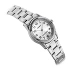 Casio LTP-V001D-7BUDF női karóra, ezüst acél, kvarc, WR30, 25 mm, díszdoboz