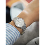 Casio LTP-1303D-7AVDF női karóra, ezüst acél, 30 mm, WR50 + díszdoboz