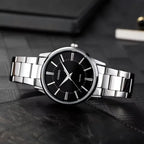 Casio LTP-1303D-1AVDF női karóra, 30 mm, acél szíj, fekete számlap, WR50